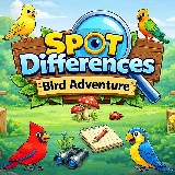 Spot Differences Bird Adventure